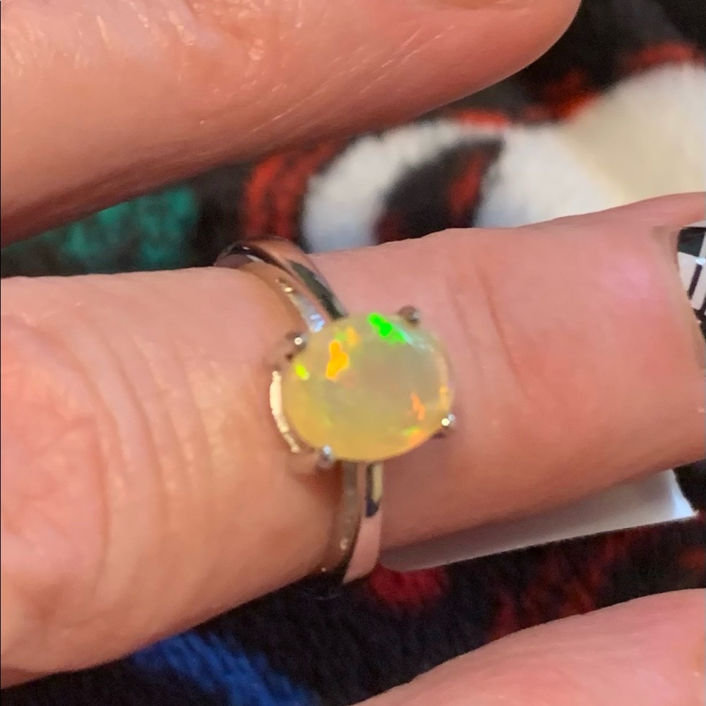 Ethiopian Opal Ring